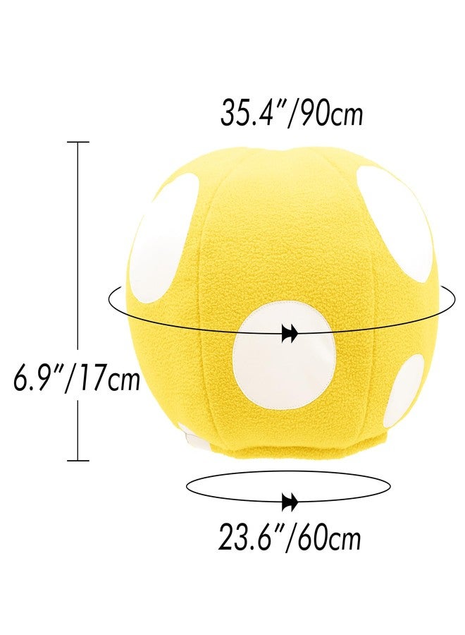 DAZCOS Anime Mushrooms Toad Hat Multicolor Spotted Cap Game Cosplay Hat for Men Women (D-yellow) - Image 2